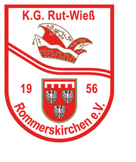 Wappen der KG Rut-Wieß Rommerskirchen